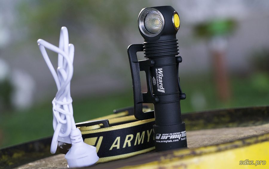 Armytek Wizard Magnet USB + 18650 (теплый свет)