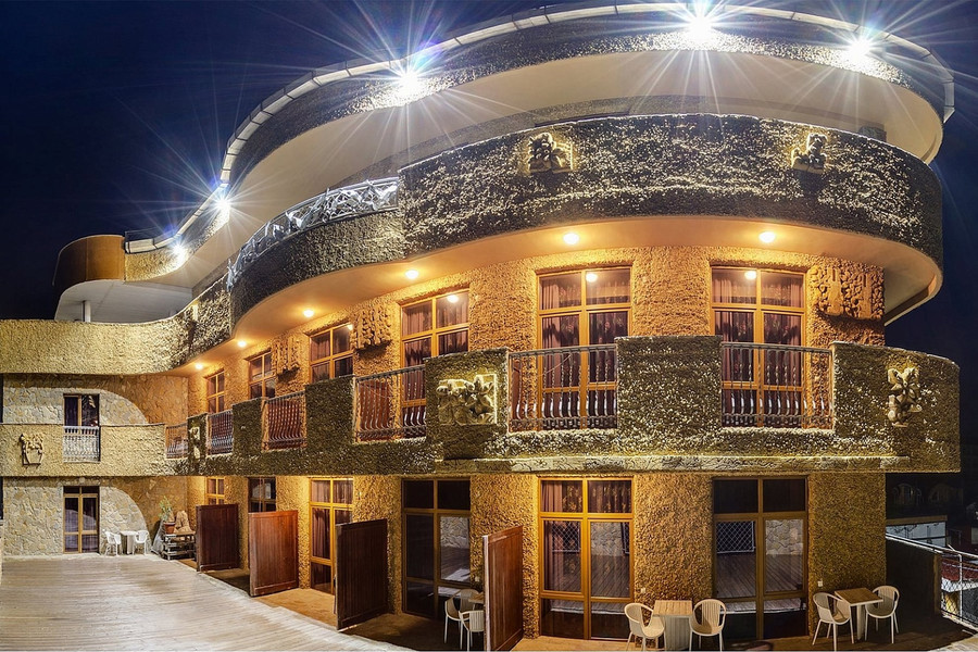 Гостиница Астарта, 4 звезды, Судак, фото фасада отеля