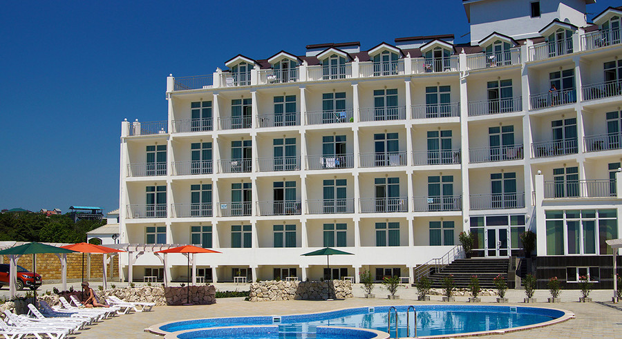 Отель Дива в восточной части Судака, Крым