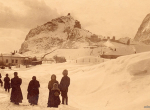 Старая фотография Судака. Зима 1910 года