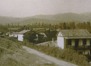 Дома в Судаке. Судак. Фотография 1910 года