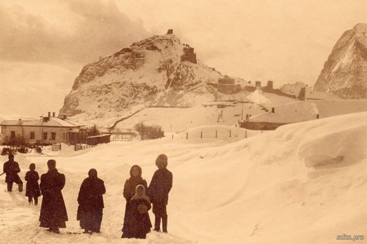 Судак. Зима 1910 года